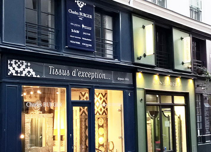 Charles Burger
(French historical fabrics & wallpapers)