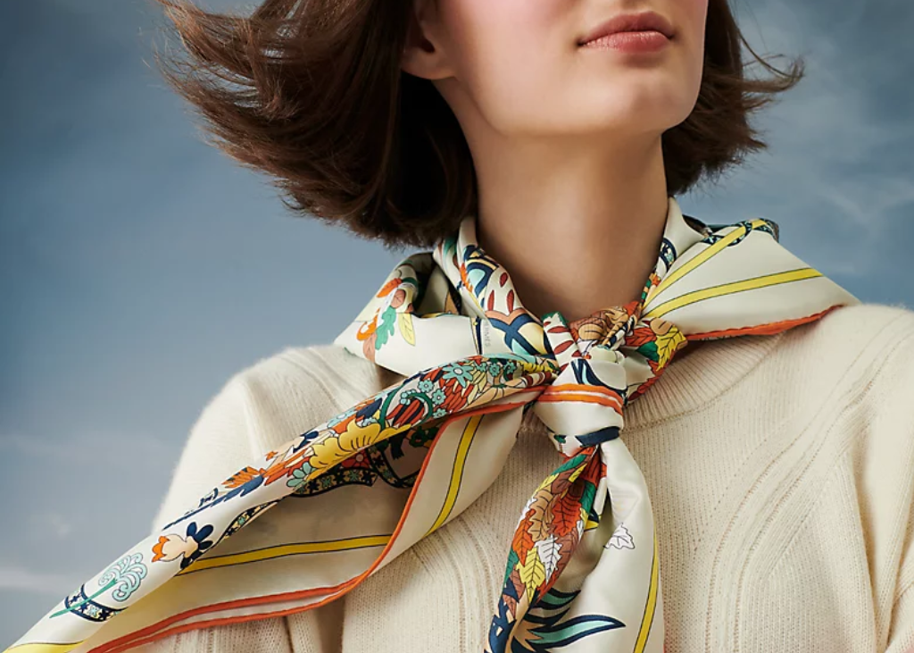 hermes scarf