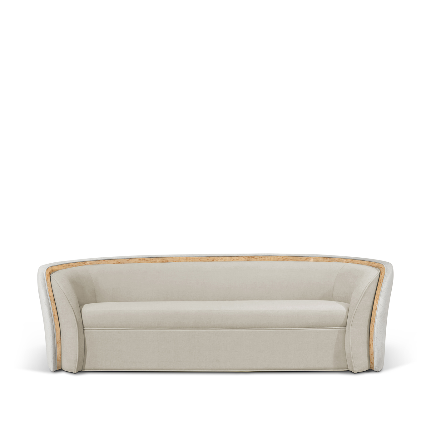 sultana sofa by koket parisian eclectic style couch curved