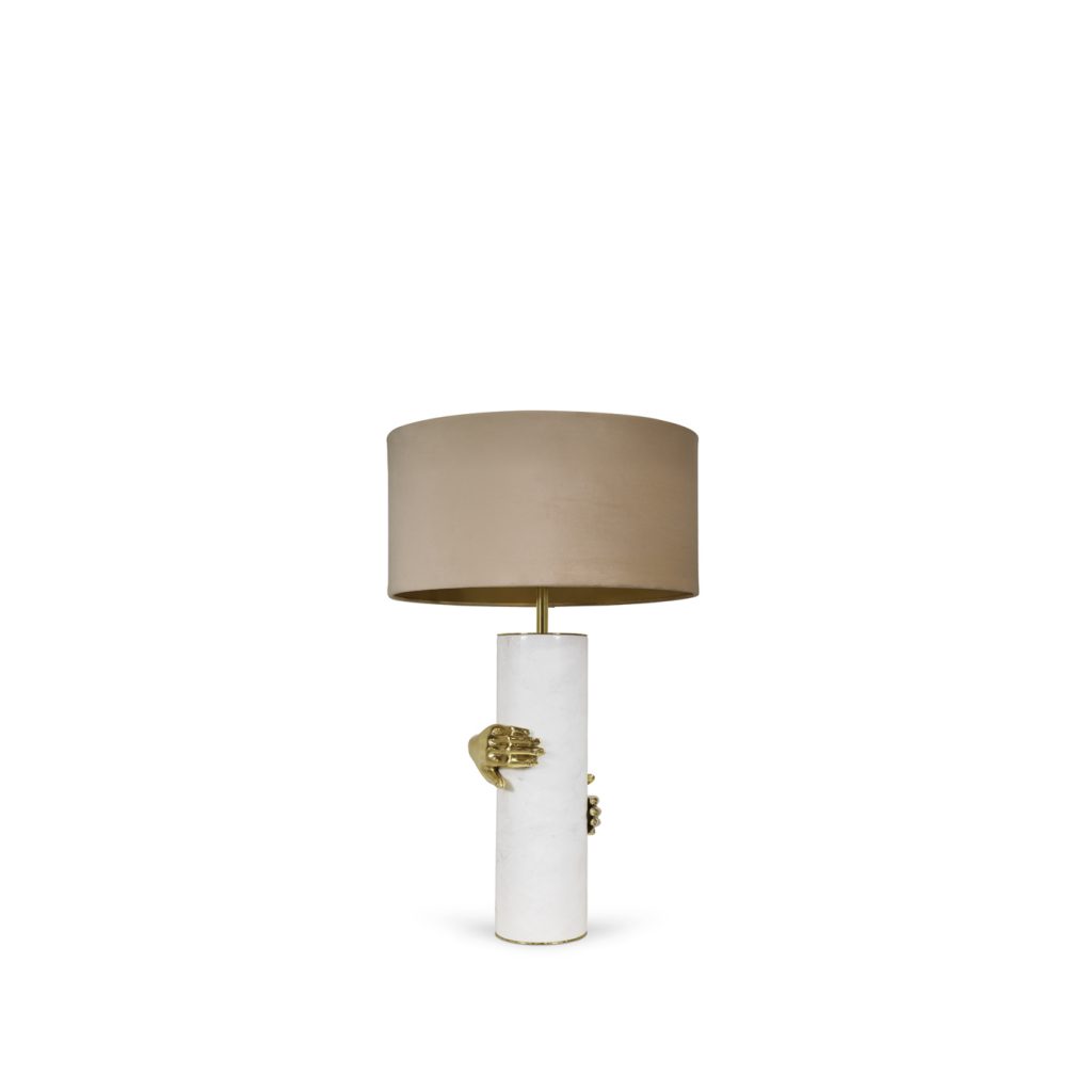 Parisian eclectic style vengeance table lamp