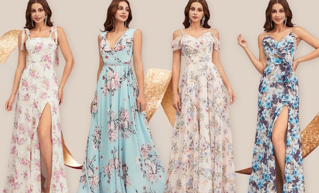 princess polly baby blue dress A-line V Neck Sleeveless Floor-Length Stretch Satin Bridesmaid Dress with  Split S7406B - Bridesmaid Dresses main image 0