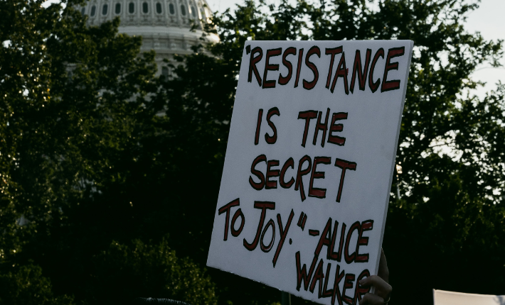 resistance quote poster