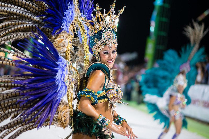(Photo by José Luis Suerte) carnaval costumes bejeweled interior design furniture decor