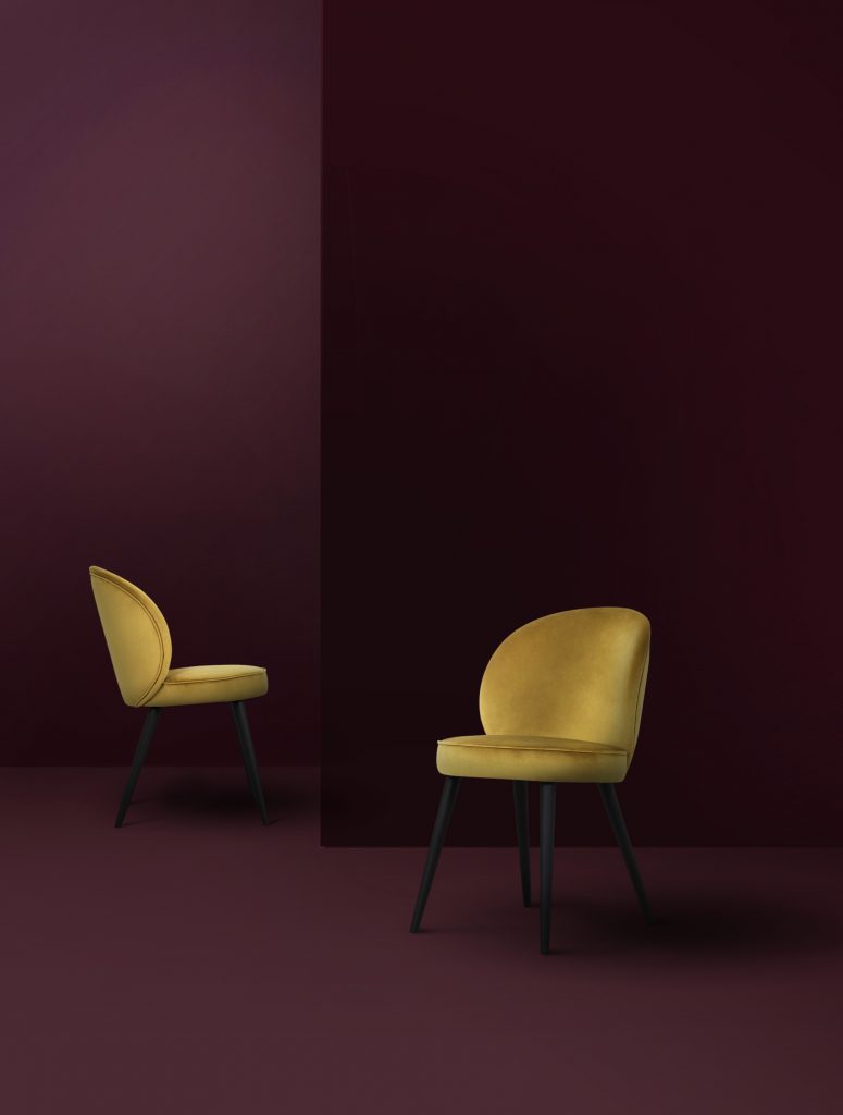 carnaval interior design style kk by koket dining chairs colorful fun modern furniture