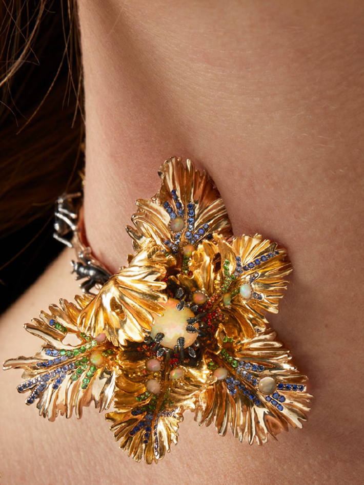 Bibi van der Velden authentic brands luxury jewelry necklace nature inspired