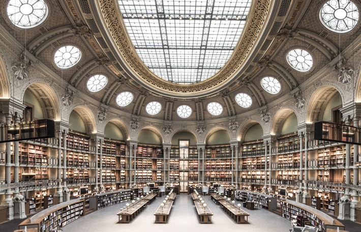 Bibliothèque National de France, La salle Ovale rénovée (Photo by Jean-Christophe Ballot / Courtesy of BnF)