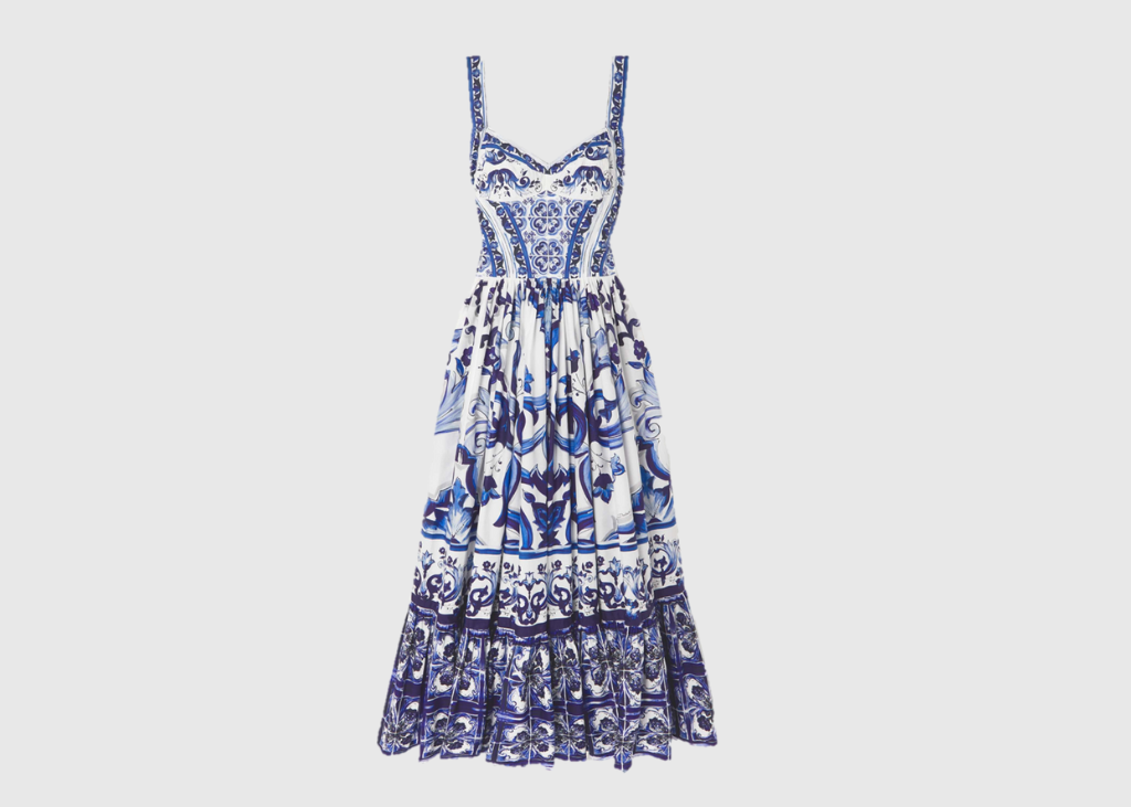dolce gabbana maxi dress