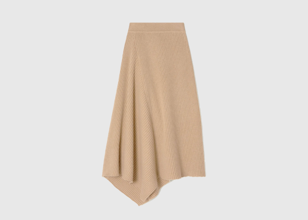 loro piana midi skirt