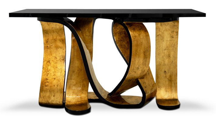 ribbon console table koket