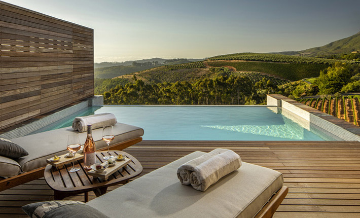 Delaire Graff Superior Lodge top luxury wine hotels in the world
