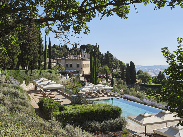 Rosewood Castiglion del Bosco luxurious wine hotels
