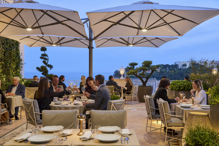PAVYLLON MONTE-CARLO, a restaurant by Yannick Alléno @ Hôtel Hermitage Monte-Carlo
(© MONTE-CARLO Sea Bathing Society)