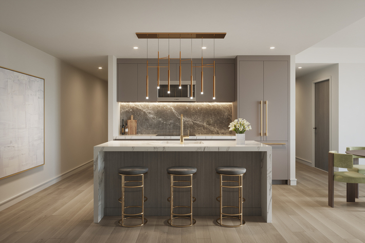 modern luxury kitchen turnkey condo living