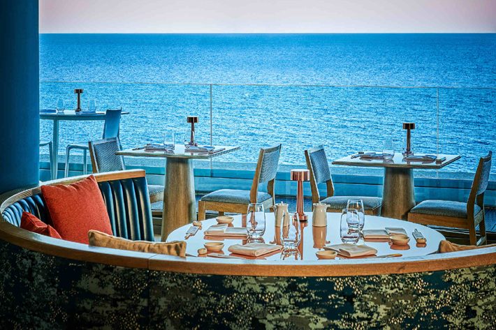 NOBU @ Fairmont Monte Carlo luxury ocean view restaurants monaco