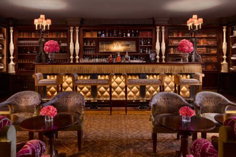LOBBY BAR @ Hotel Metropole (Open 8 am to 1 am, designed by the fabulous Jacques Garcia!) luxury night clubs bars monaco monte carlo