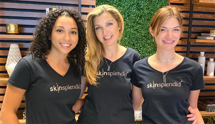 Nurse Christy Adams and the SkinSplendid concierge med-spa team