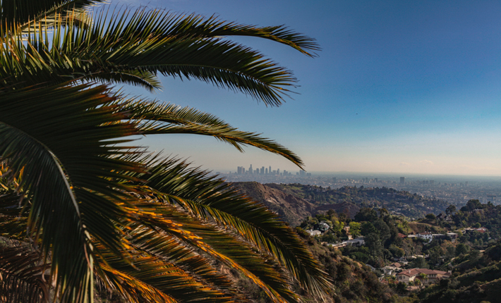 view of los angeles - most luxurious us cities