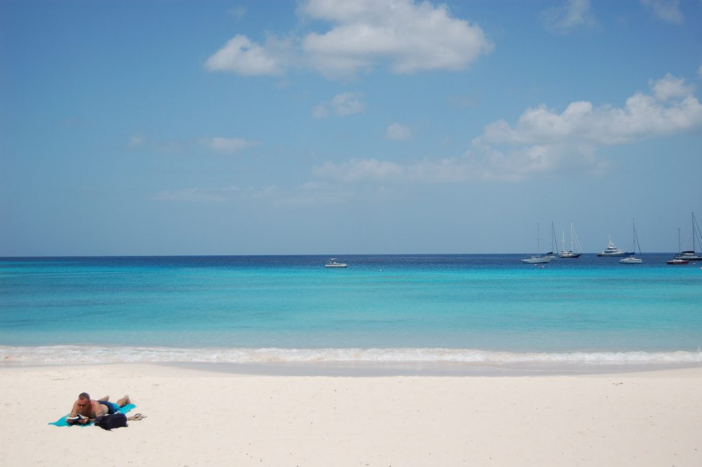 Barbados clear waters