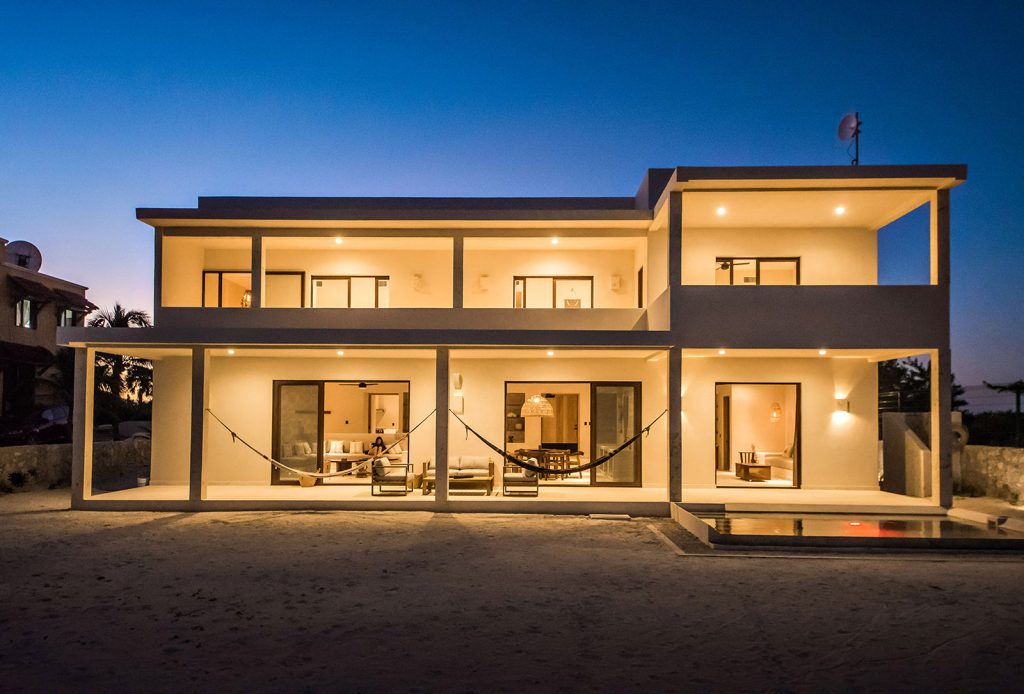 Blanca Beach House riviera maya villas