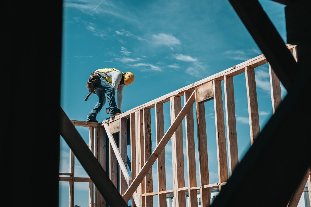 Construction on home