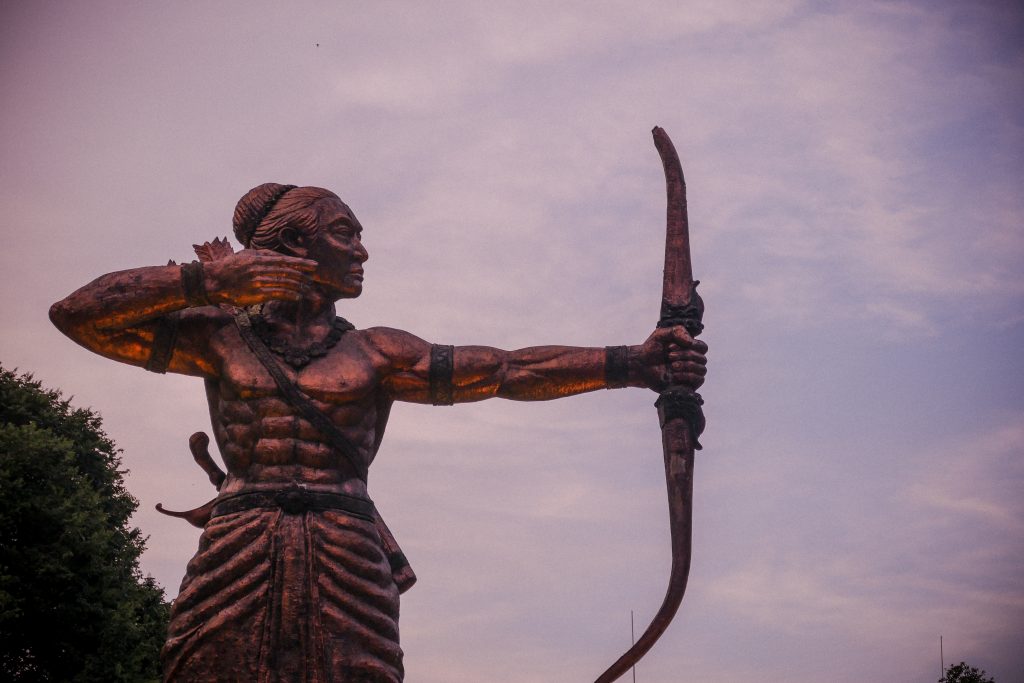 Archer statue Jakarta