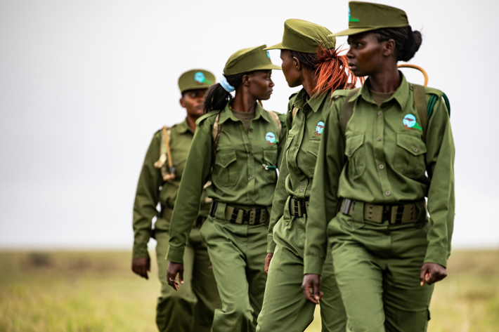 Female Anti-poaching Agents in africa empowered women empower