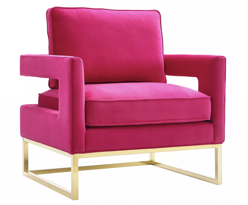 TOV Furniture Avery velvet chair 