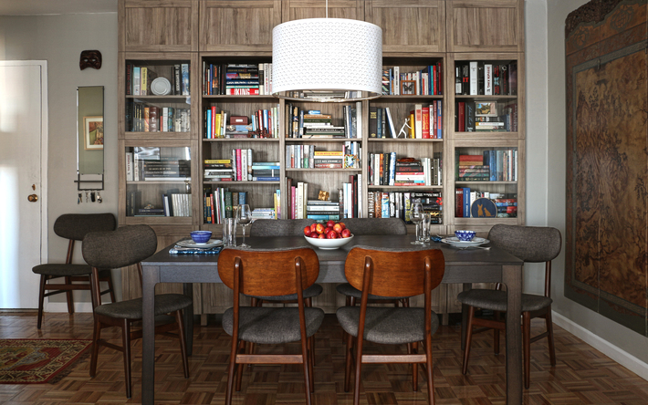 maximizing small spaces in nyc david guth studio dlg storage vertical space bookshelves