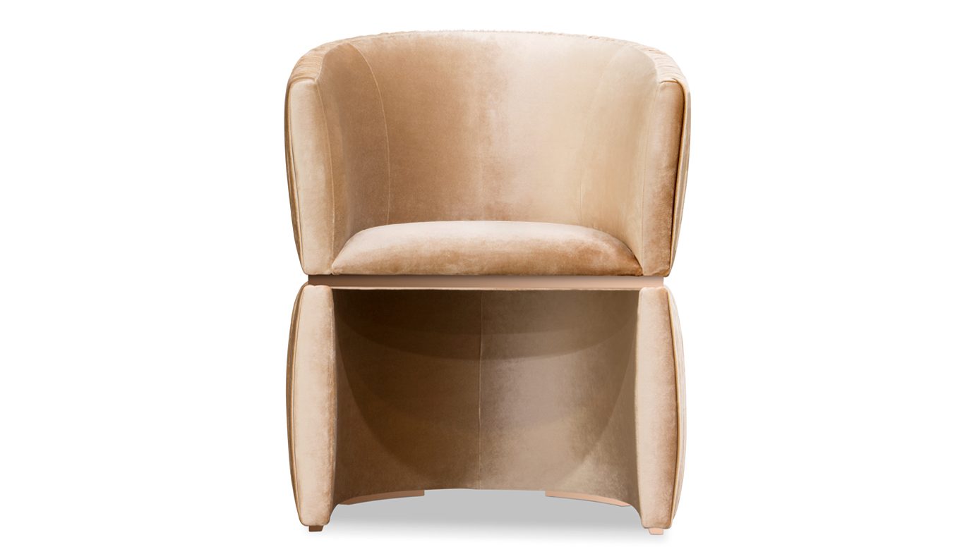 Koket Cuff Chair front view