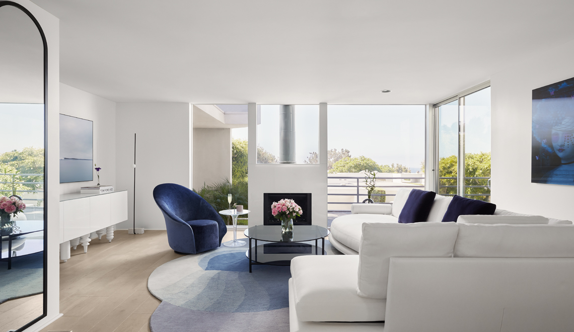 del mar living room helena brana designs