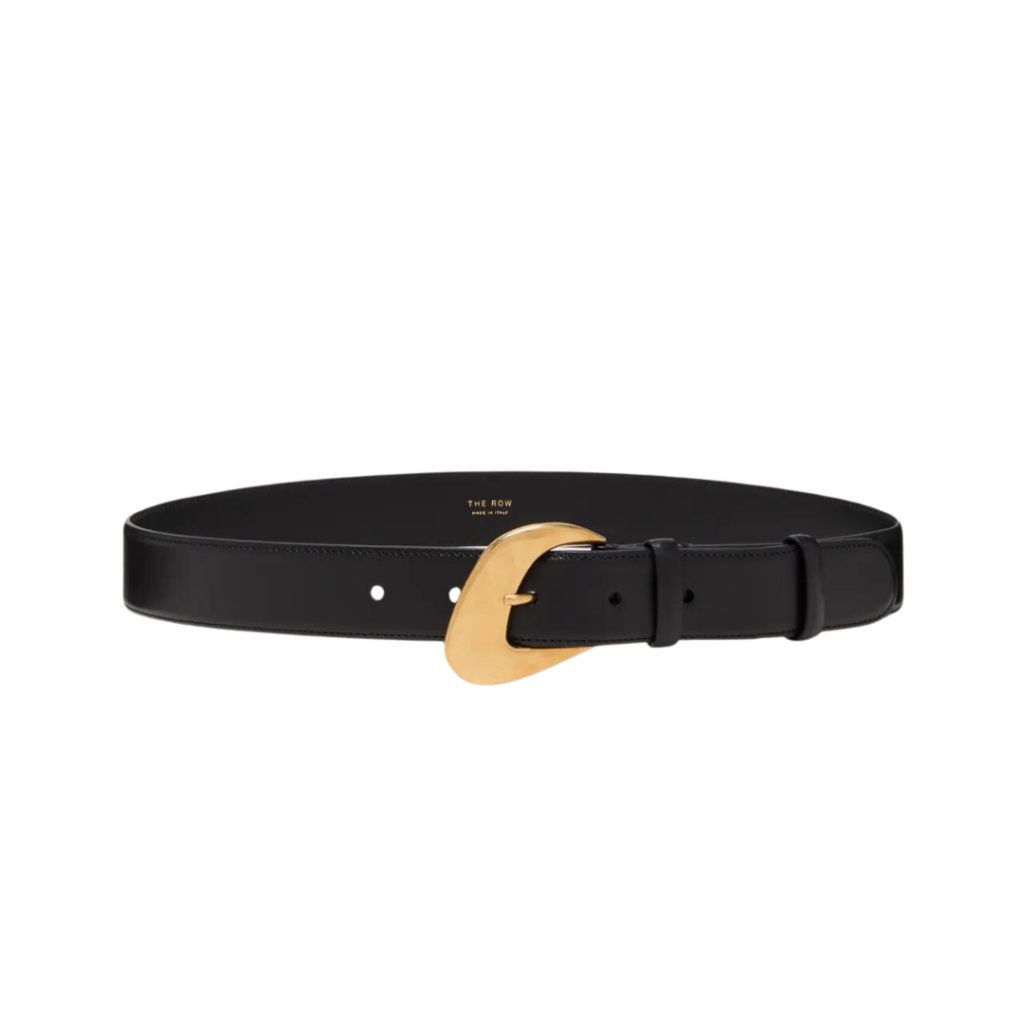 The Row Effie leather belt fall fashion accessories