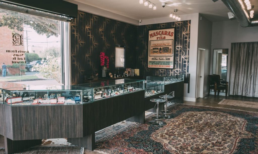 Platt vintage jewelry store in LA