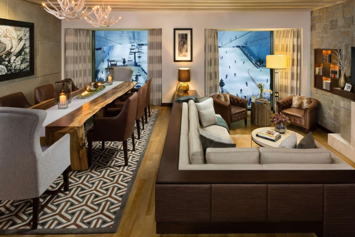 KEMPINSKI HOTEL MALL OF THE EMIRATES DUBAI - SKI DUBAI ASPEN CHALETS