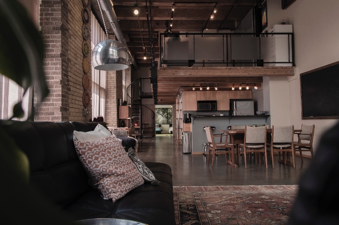 industrial loft home