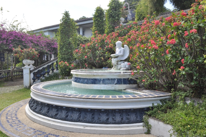 Backyard fountain