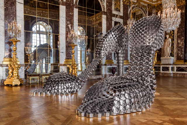 Joana Vasconcelos at chateau de versaies