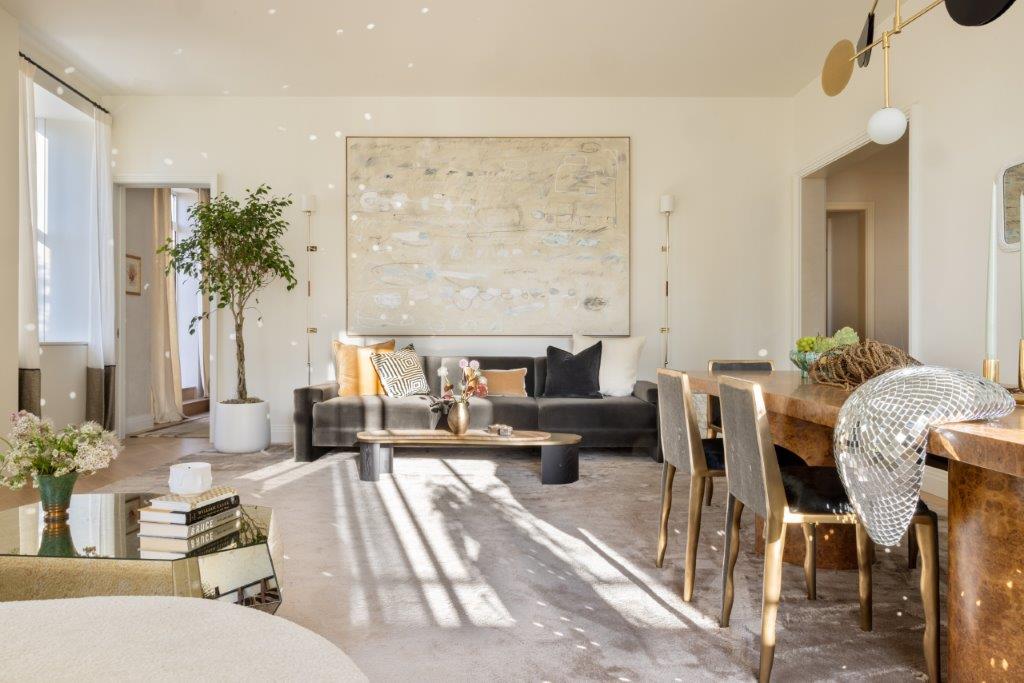 Luxury residence design for Ralph Walker’s iconic One Wall Street in NYC | Photos by Evan Joseph