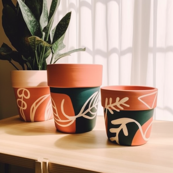terracotta pots
