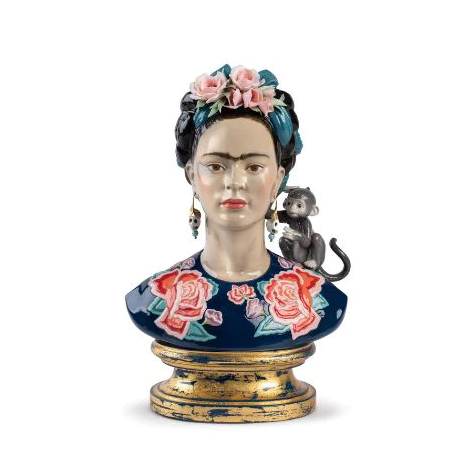 lladro frida kahlo sculpture statue my object of desire luxury home accessories