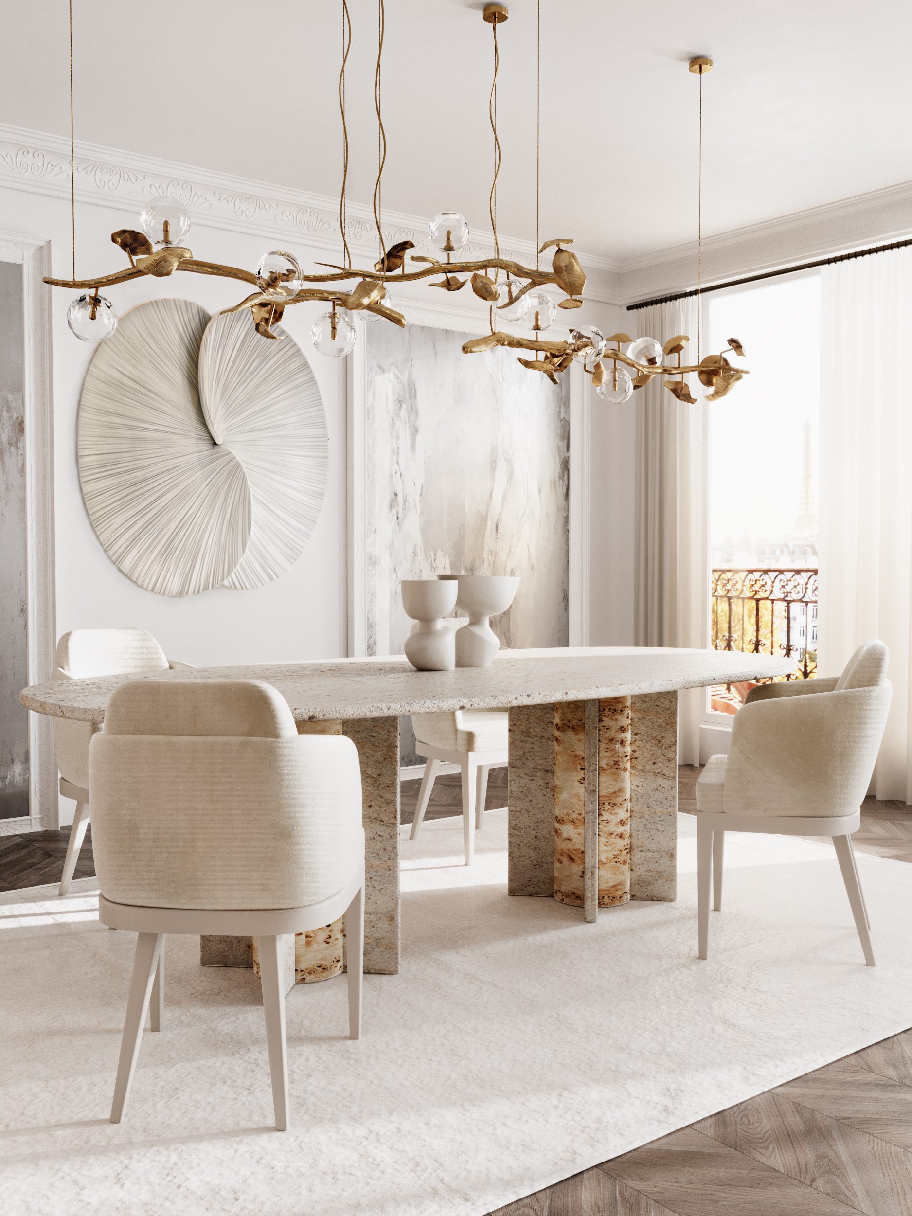 koket Timeless Style dining room 2024 interior design trends