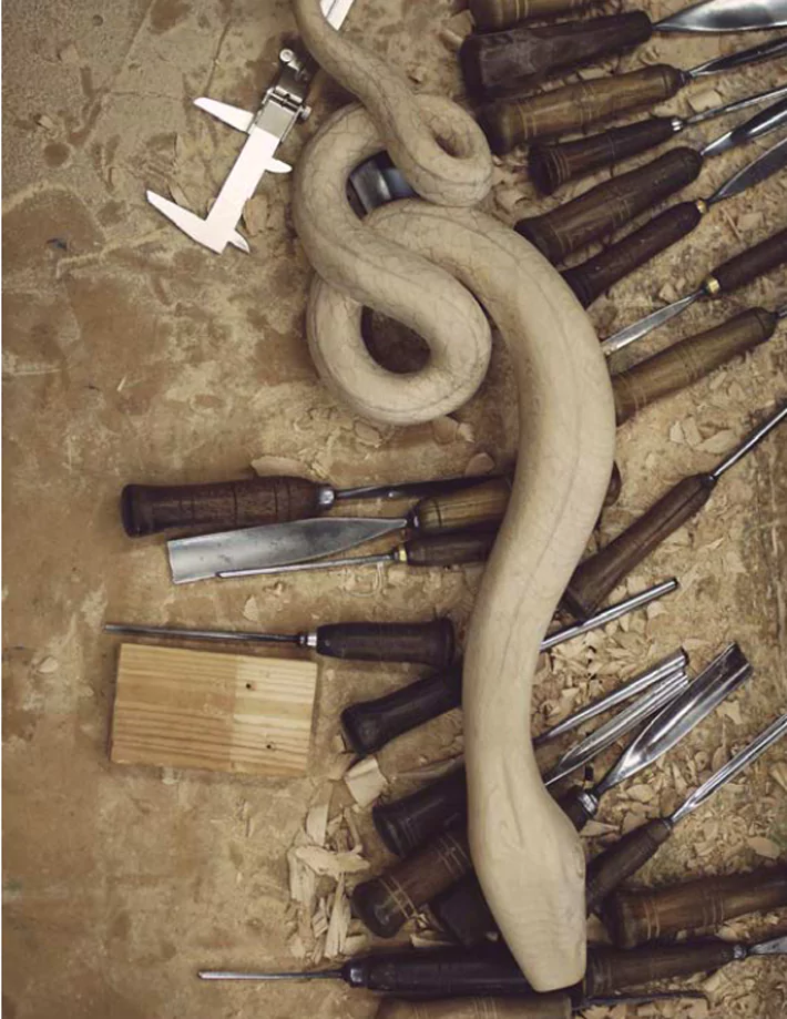 The making of KOKET's Serpentine Sconce savoir faire in furniture and home decor