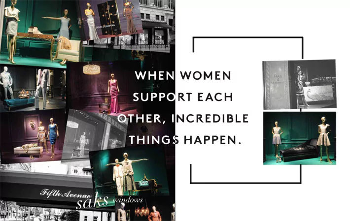 love happens women of koket - when women support each other, incredible things happen, koket at saks fifth avenue nyc