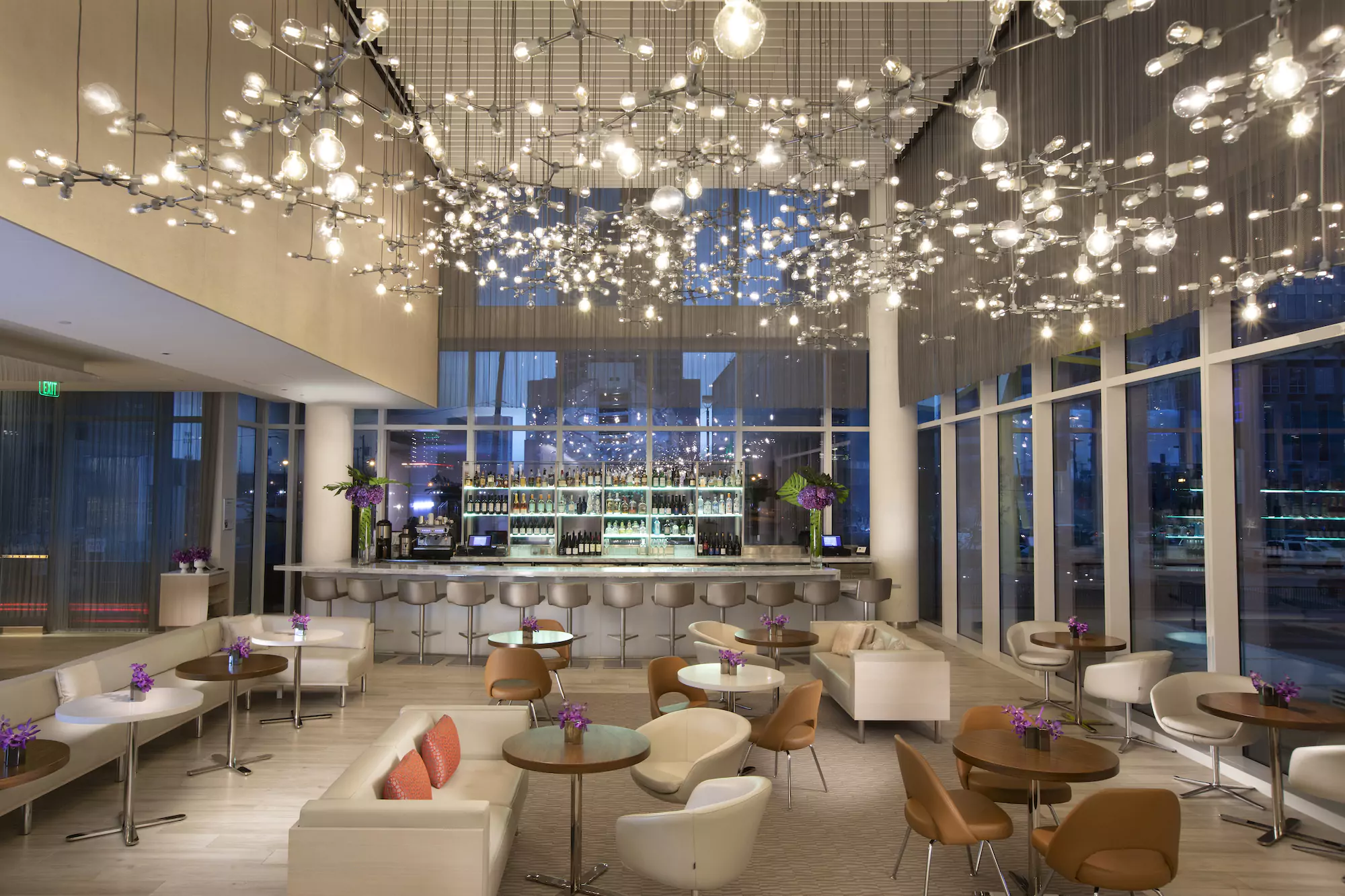 Ellie's Restaurant and Lounge in the HALL Arts Hotel