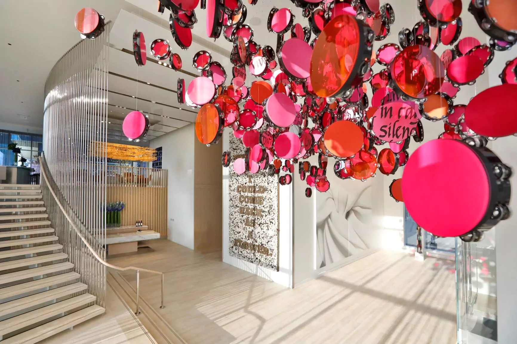 Lobby of the HALL Arts Hotel Dallas