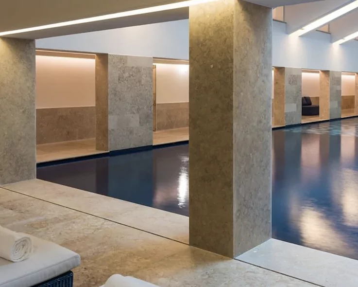 Indoor pool in SPA at Palácio do Governador