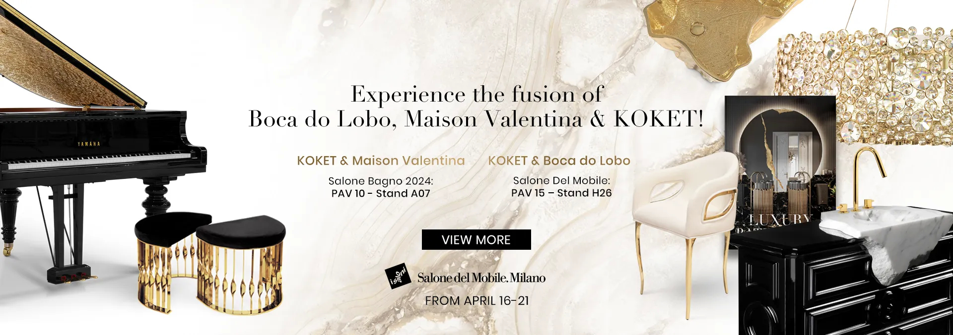 koket salone del mobile milano boca do lobo and maison valentina