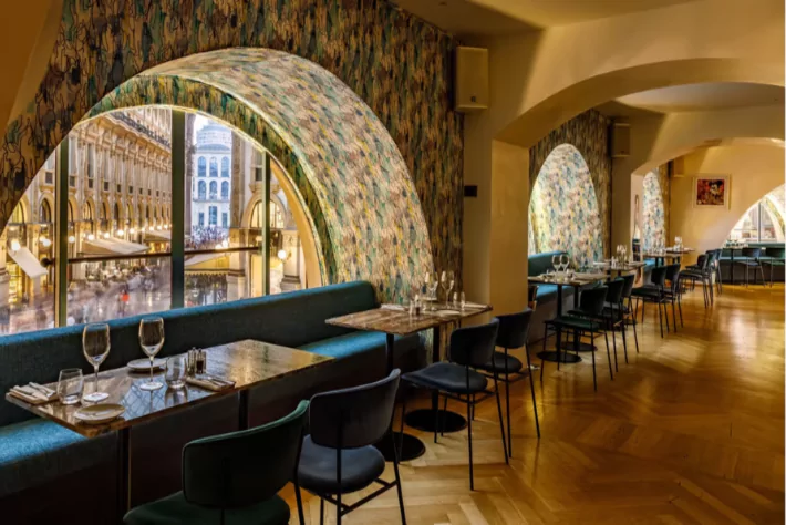 The dining room at Vik Pellic8