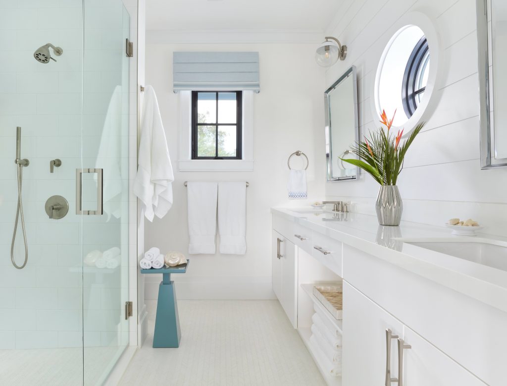 Bathroom in Florida Interior Design by jma interiors