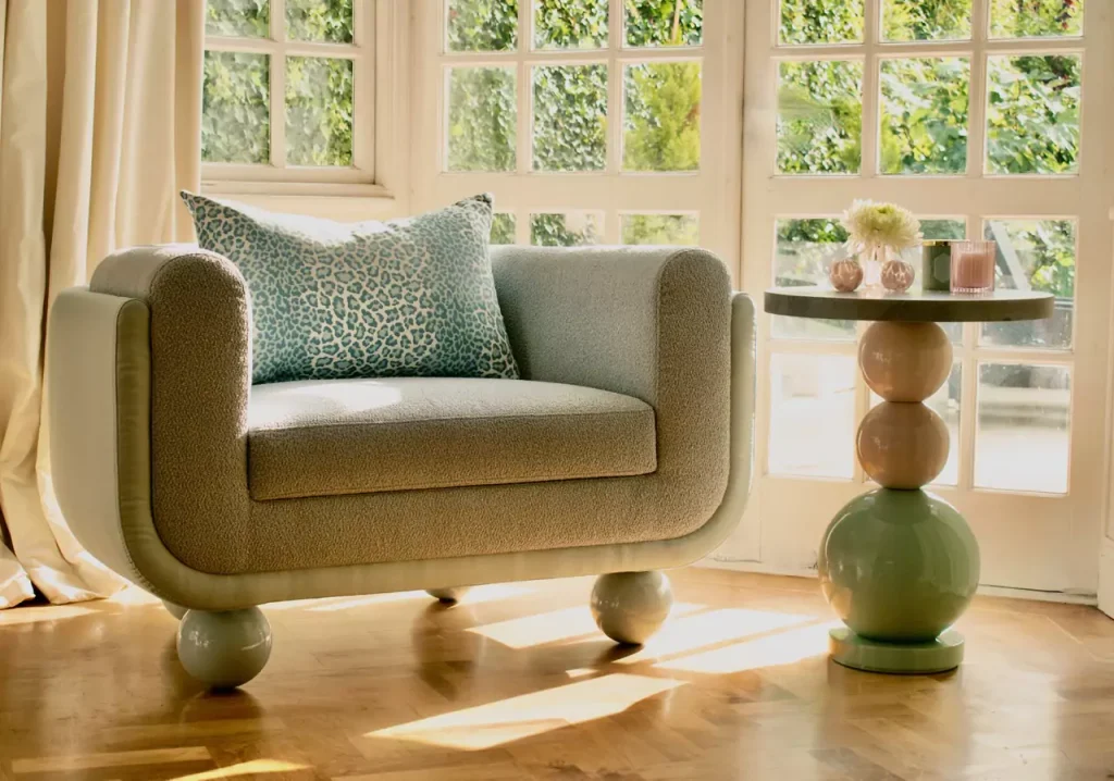 furniture by Joanna Hauptman of Hyde House and RESINATE