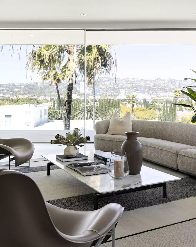 Penthouse interior design by Nina Magon with BeDESIGN